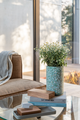 Zuiver terrazzo vaas Fajen