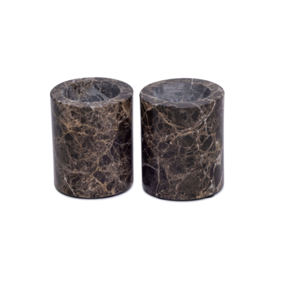 Waxinelichthouder Bruin