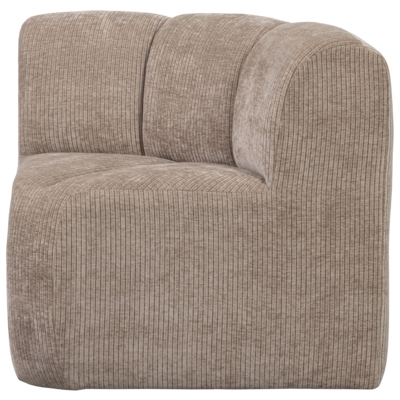 Mojo Eetbankje met rugleuning - Donkerzand