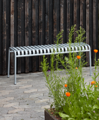 HAY Palissade Bench Hot Galvanised