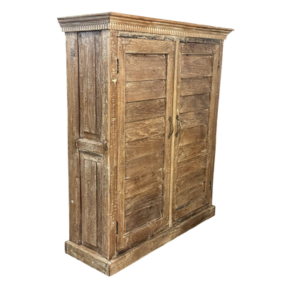 Kast 2 deur shutter naturel