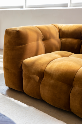 Loods 5 3-zitsbank Fat Joe royal velvet