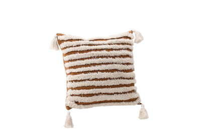 Haka Kussenhoes 45x45cm - Bruin