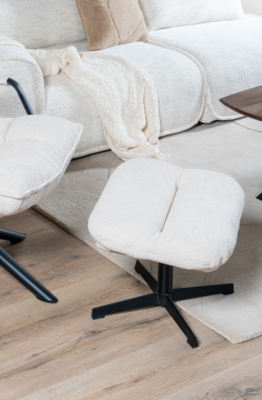 Hocker Dorus – bouclé