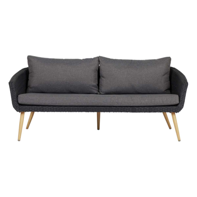 Rotan tuinbank Fien - 3 zits - Met zitkussens