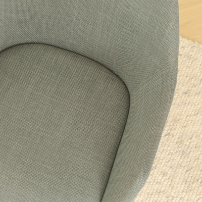 Barkruk Nino-Mae zwart onderstel - 65 cm