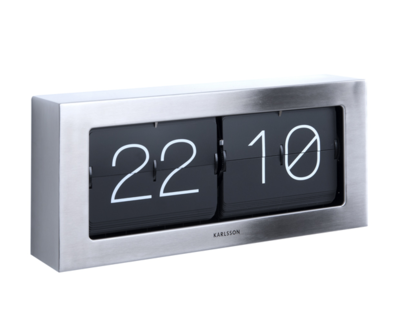 Karlsson wandklok Flip Clock Boxed XL
