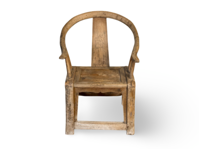 Stoel Hunan naturel uniek - set van 2