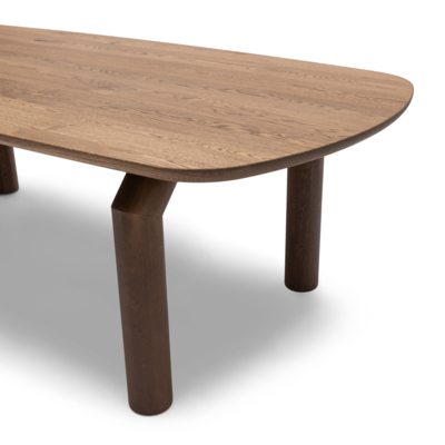 Loods 5 eettafel Murphy tobacco light
