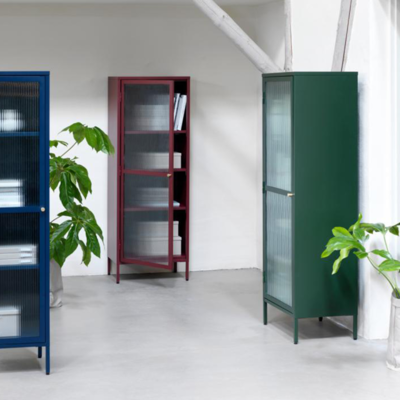 Vitrinekast Katja metaal