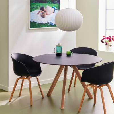 HAY stoel AAC22 - eiken gelakt frame