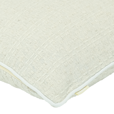 Sierkussen Natural stitch