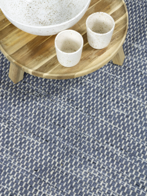 Vloerkleed Teppe Blue