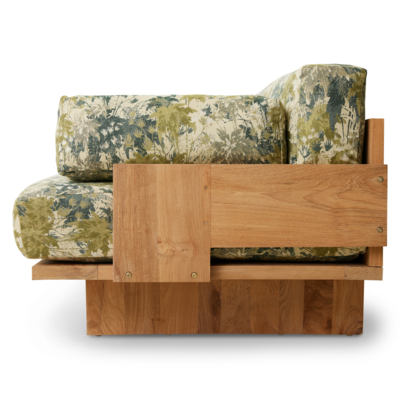HKliving bank Outdoor Sofa teak Botanical