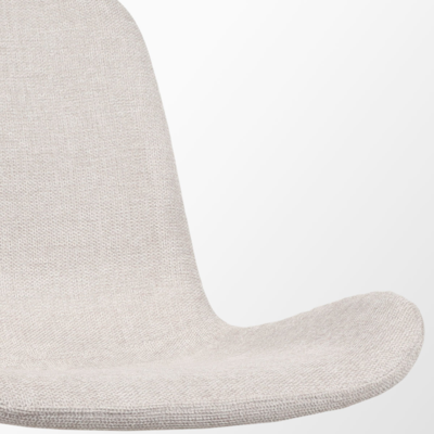 Eetkamerstoel Nena-Fé walnoot houten onderstel