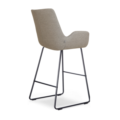 Barkruk Nino-Eef zwart onderstel