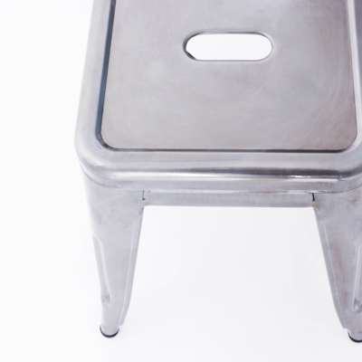 Metalen krukje Café (zithoogte 45 cm)