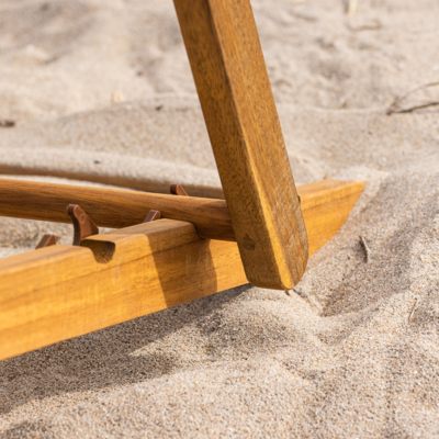 Inklapbare houten tuinstoel Bern