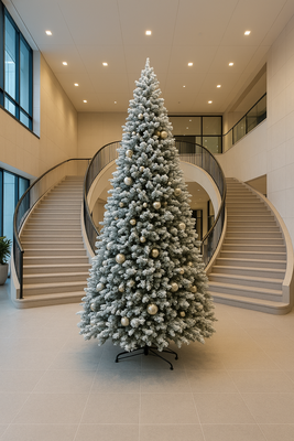 Kerstboom Besneeuwd XL