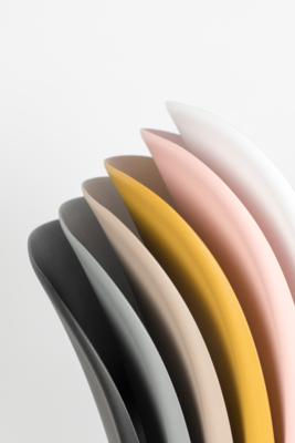 Housecraft living eetkamerstoel Stacks met armleuningen (set van 4)