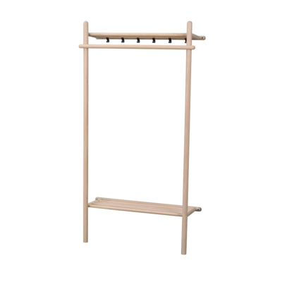 Eikenhouten kledingrek Milford