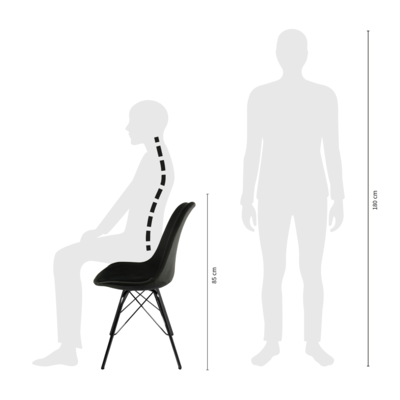 Kick Kuipstoel Velvet