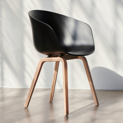 HAY stoel AAC22 - eiken gelakt frame