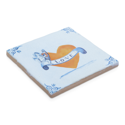 StoryTiles wandtegel Met heel mijn hart