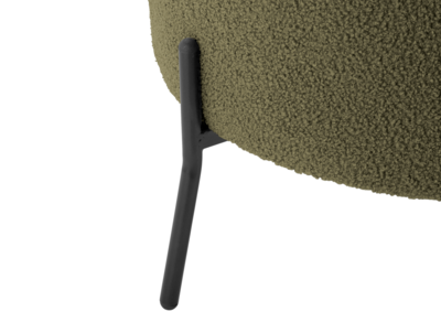 Fauteuil Noble Teddy Curl polyester