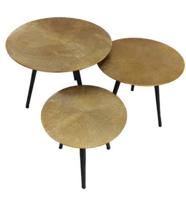 Salontafel Golden Girls - set van 3