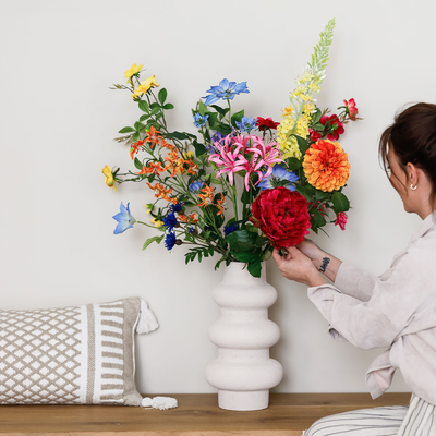 Zijden boeket Cora Jade