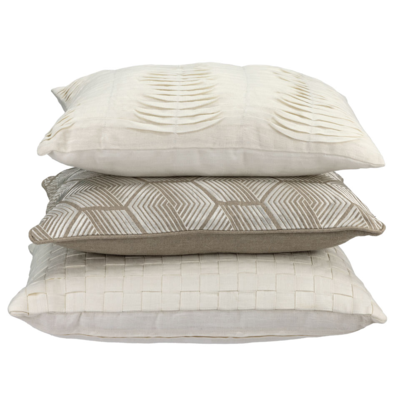 Sierkussen Small wave linnen