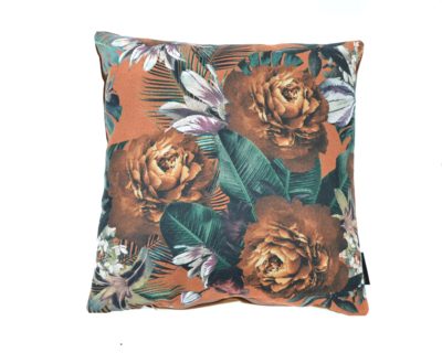 Kussen linnenlook Flower Leaves