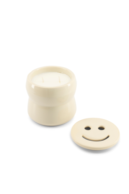 Kaars Shape 02.01 Candle &amp; Happy lid Chalk