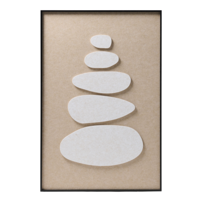 Schilderij Stacked Ovals B