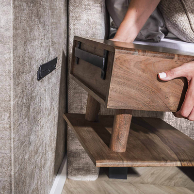 Zwevend Nachtkastje De Bokke Lade & Plank