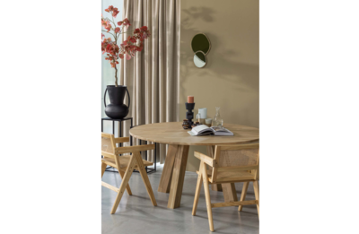Eettafel Rhonda eiken naturel