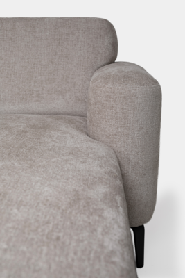 JaxxChoice hoekbank Loren lichtgrijs