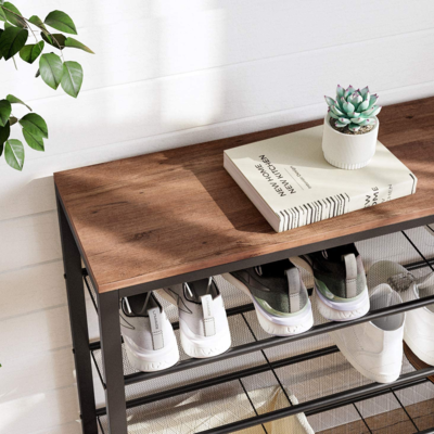 Schoenenrek met 4 rasterniveau's