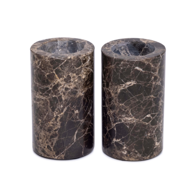 Waxinelichthouder Bruin