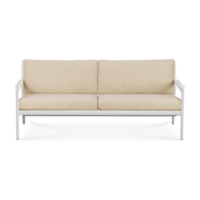 Ethnicraft - Outdoor - sofa Jack - wit aluminium