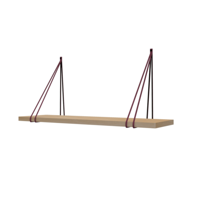 Leren split-plankdragers