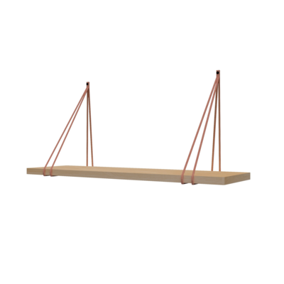 Leren split-plankdragers