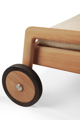 Ethnicraft - Outdoor - Teak Jack adjustable lounger