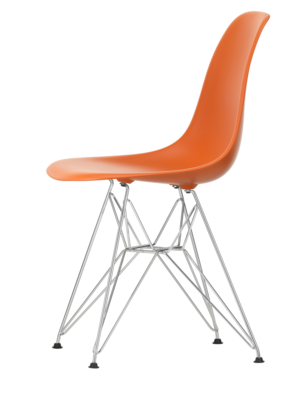 Vitra stoel Eames DSR Chroom onderstel