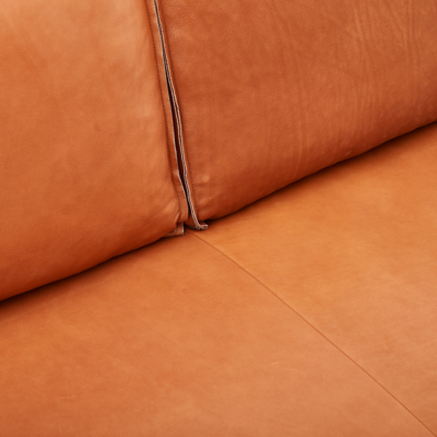 Loods 5 Design 3,5-zitsbank Slimm Leer Outside