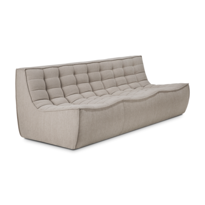 Ethnicraft - Sofa N701 - eco stof ecru