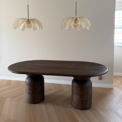 Eettafel Lissabon ovaal 200cm