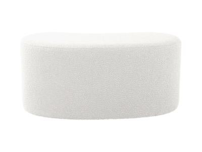 Pouf Ada wave bouclé