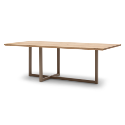 Loods 5 eettafel Mylo groove naturel